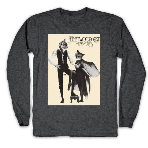 Fleetwood Cat Mewmours Mashup Longsleeve Tee